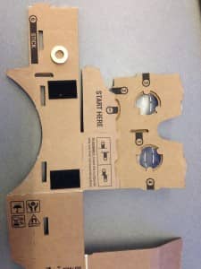 Picture of Google Cardboard VR Kit - unfolded