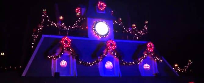 Los Angeles Live Steamers train station decked out for Halloween