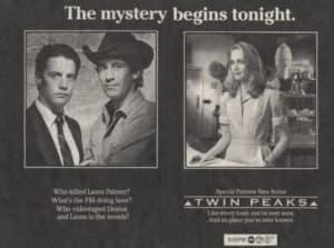 Original Twin Peaks ad