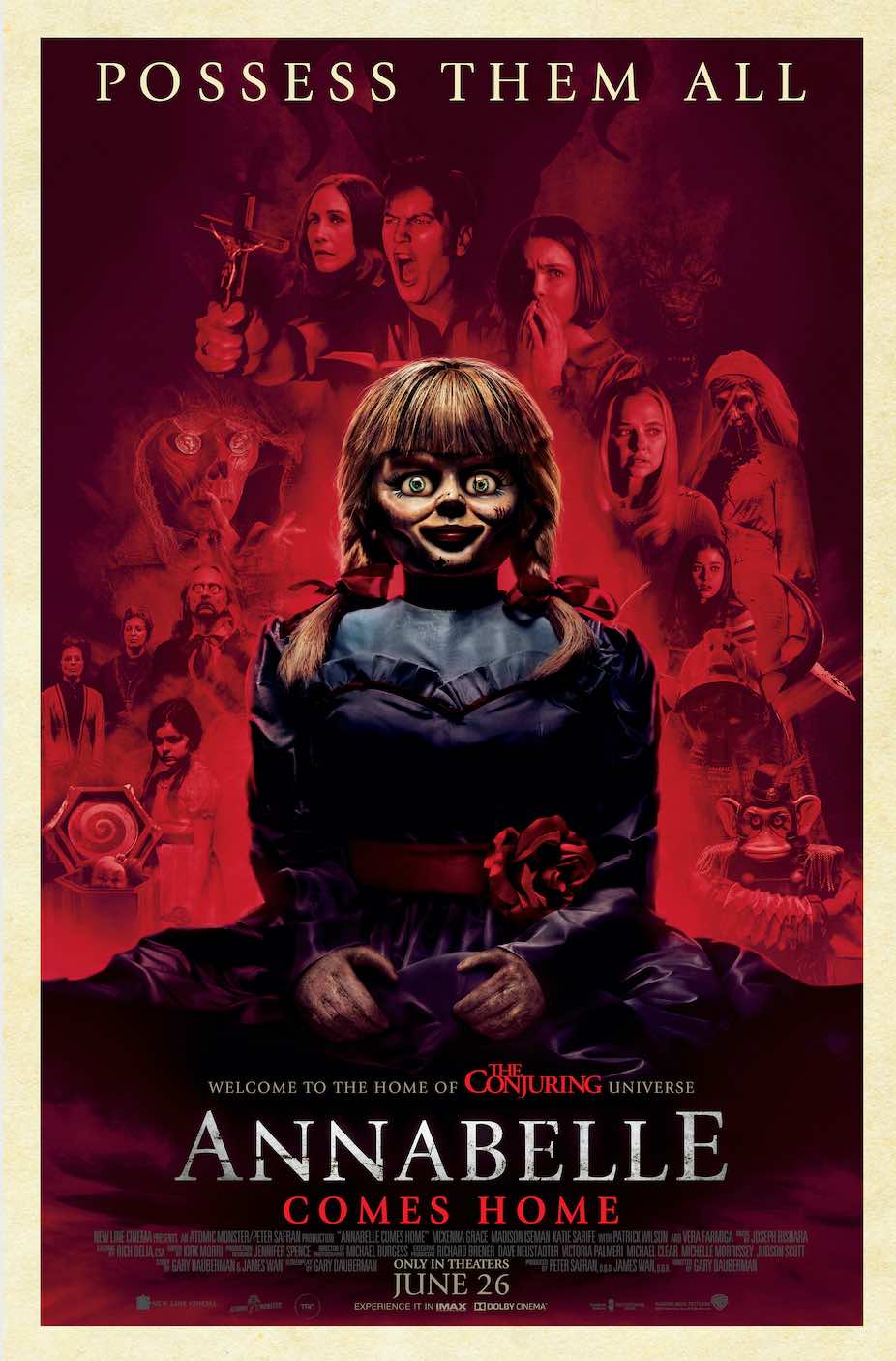 Annabelle comes home poster