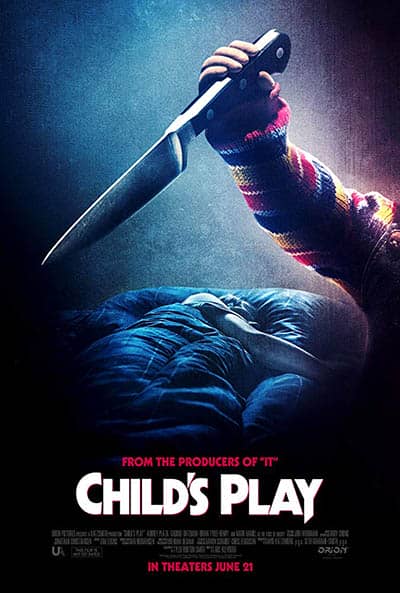 Child's Play Poster with Chucky Hand