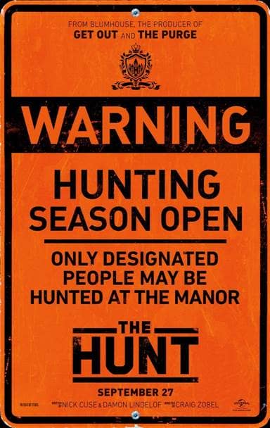 THE HUNT poster