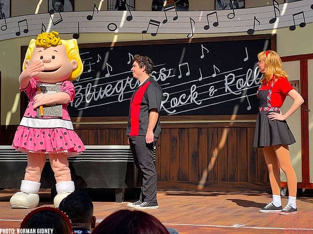 "Music Goes Round and Around” at the Camp Snoopy Theater