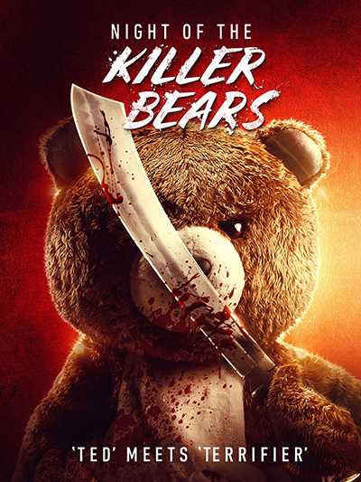 Night of the Killer Bears movie poster featuring the main cast