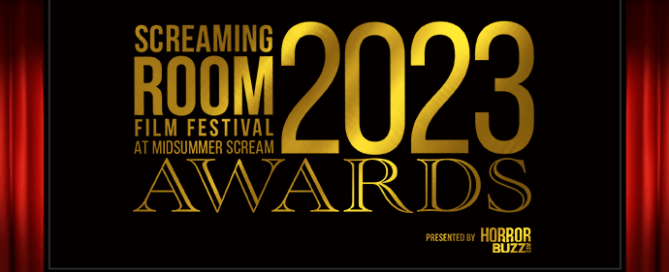 The Screaming Room Film Festival at Midsummer Scream 2023 Awards Logo